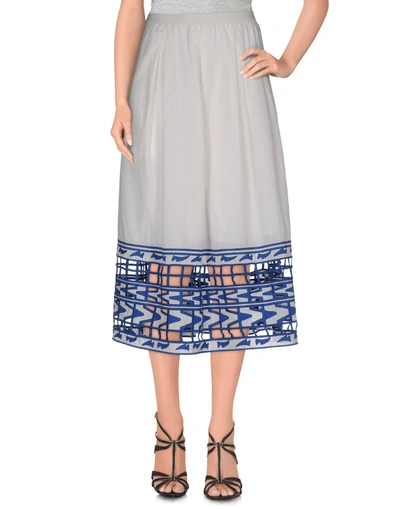 Shop Sea 3/4 Length Skirts In White