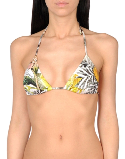 Shop Roberto Cavalli Beachwear Bikini In White