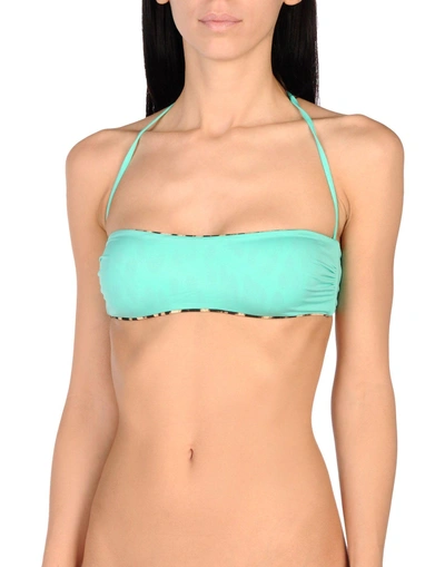 Shop Roberto Cavalli Beachwear Bikini In Light Green