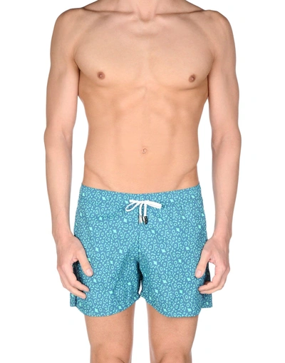 Shop Make Your Odyssey Beach Shorts And Pants In Pastel Blue
