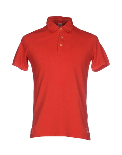 Shop Authentic Original Vintage Style Polo Shirt In Red