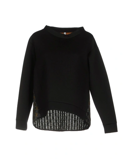 Shop Aglini Sweatshirt In Black