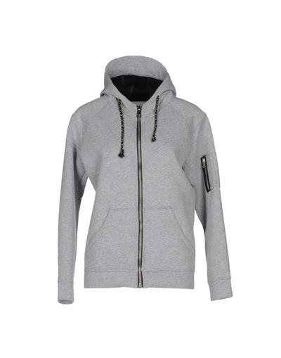 Shop Macchia J Hooded Sweatshirt In Light Grey