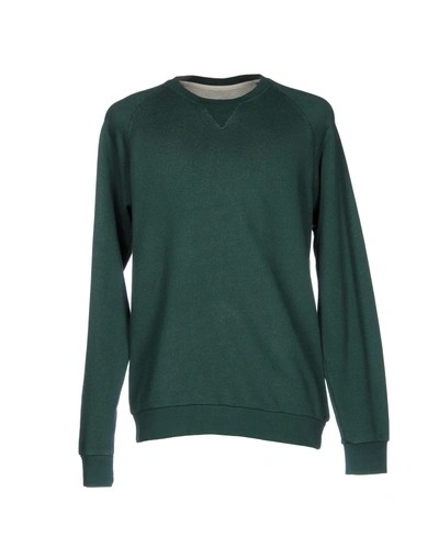 Shop Hentsch Man Sweatshirt In Green