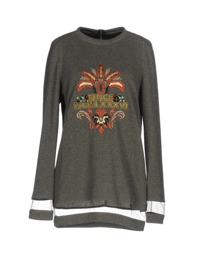 Shop Atos Lombardini Sweatshirt In Grey