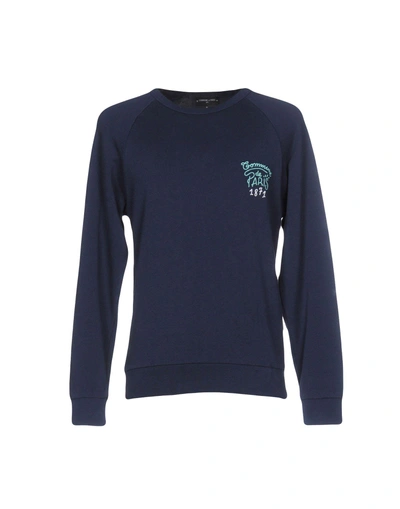Shop Commune De Paris 1871 Sweatshirts In Dark Blue