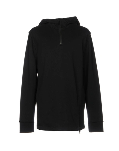 Shop Public School Hooded Sweatshirt In Black