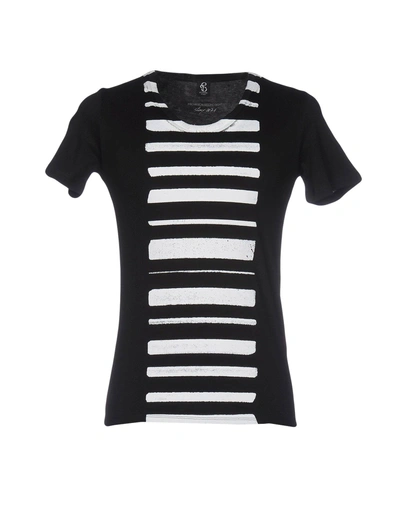 Shop Stories Milano T-shirts In Black