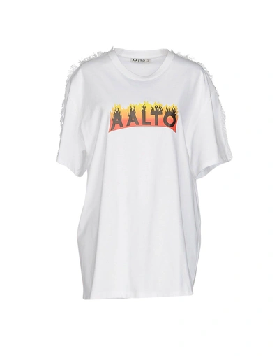 Shop Aalto T-shirts In White