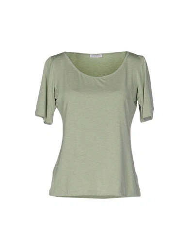 Shop Gran Sasso T-shirts In Light Green