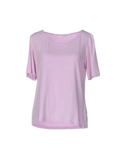 Shop Gran Sasso T-shirts In Lilac