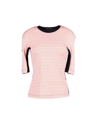 Shop Ostwald Helgason T-shirt In Salmon Pink