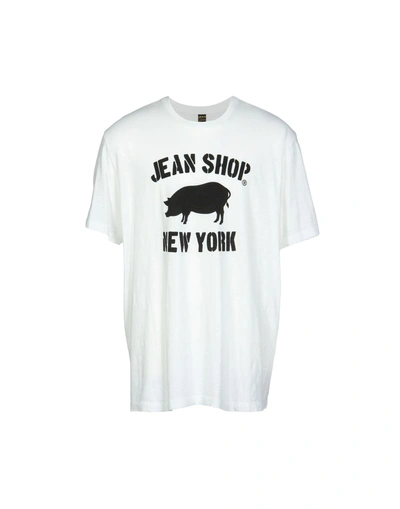 Shop Jean Shop Man T-shirt White Size Xl Cotton