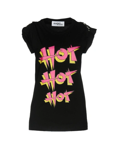 Jeremy Scott T-shirts In Black