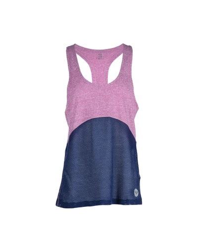 Shop Roxy Sports Bras And Performance Tops In Mauve
