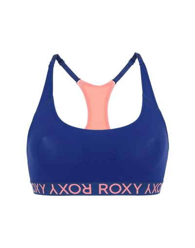 Shop Roxy Sports Bras And Performance Tops In Dark Blue