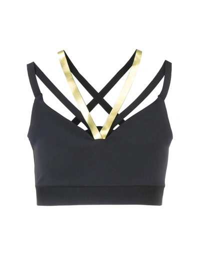 Shop Ultracor Cropped Tops In Black