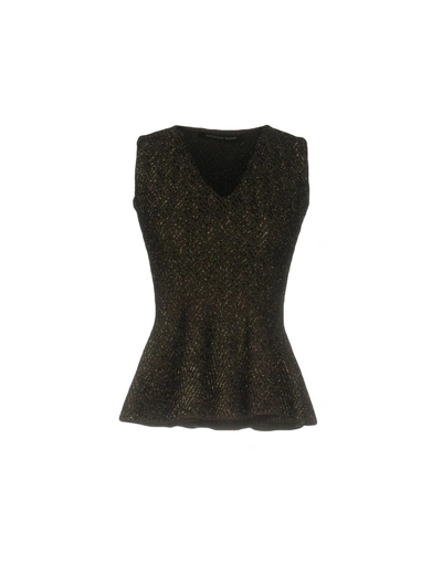 Shop Antonino Valenti Top In Steel Grey