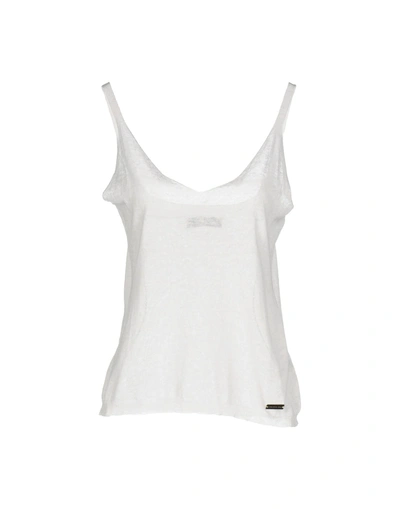 Shop Alessandro Dell'acqua Top In Ivory