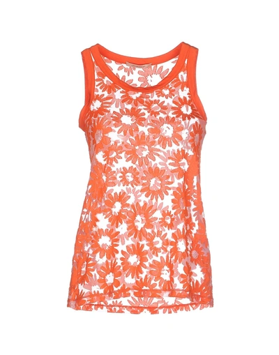 Shop Capobianco Tank Top In Orange