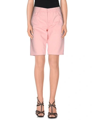 Shop J Brand Denim Shorts In Pink
