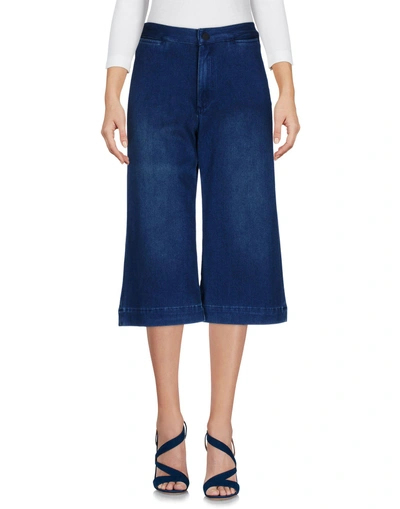 Shop Acynetic Denim Pants In Blue