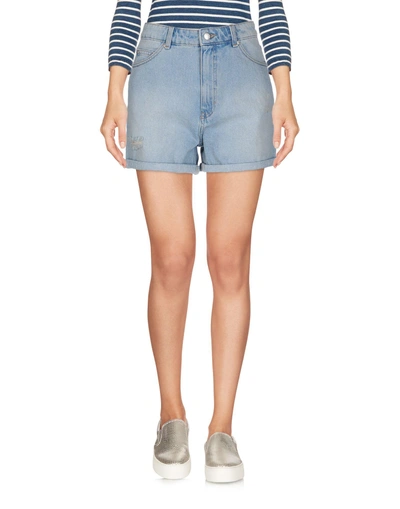 Shop Cheap Monday Denim Shorts In Blue