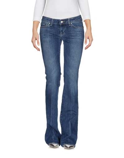 Shop Paige Premium Denim Denim Pants In Blue