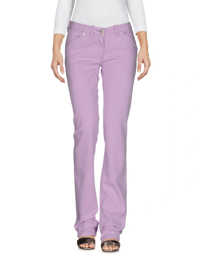Shop Sportmax Code Jeans In Lilac