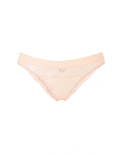 Shop Stella Mccartney Briefs In Pale Pink