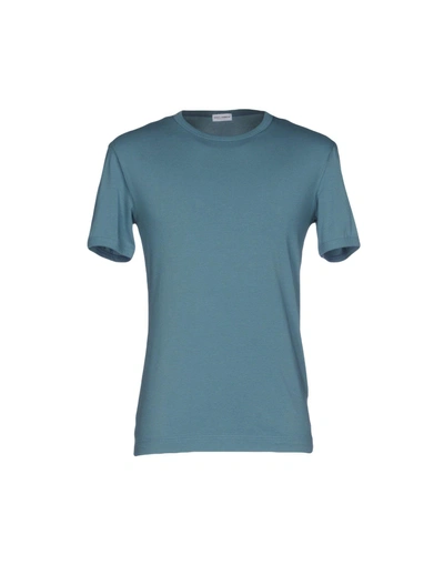 Shop Dolce & Gabbana Undershirt In Slate Blue