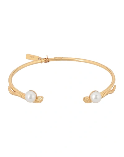 Shop Maria Francesca Pepe Bracelet In Gold