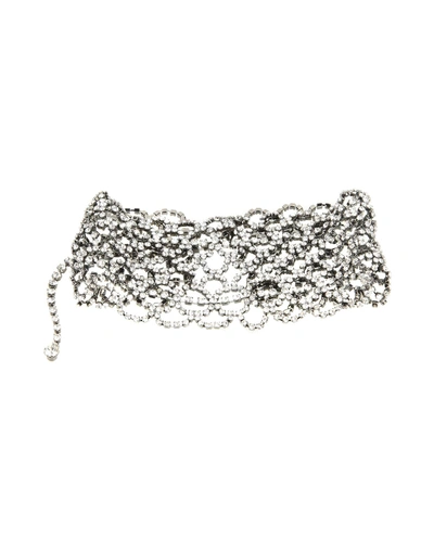 Shop Kenneth Jay Lane Necklace In Silver