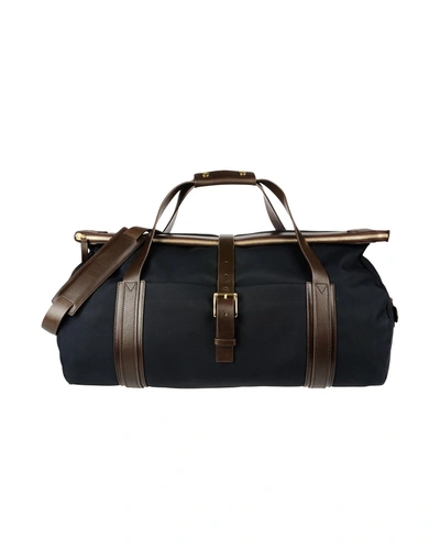 Shop Mismo Travel & Duffel Bag In Dark Blue
