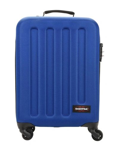 Shop Eastpak Luggage In Blue