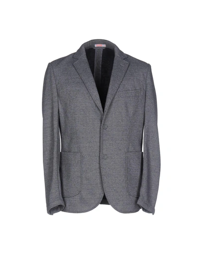 Shop Sun 68 Suit Jackets In Light Grey