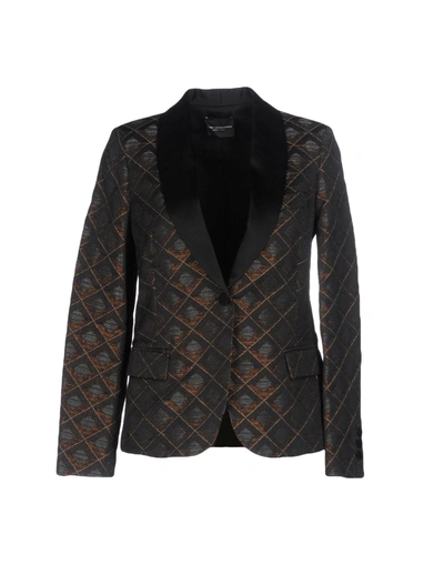 Shop Atos Lombardini Blazer In Black