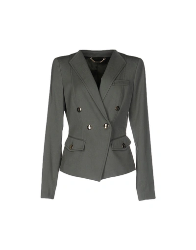 Shop Mangano Suit Jackets In Military Green