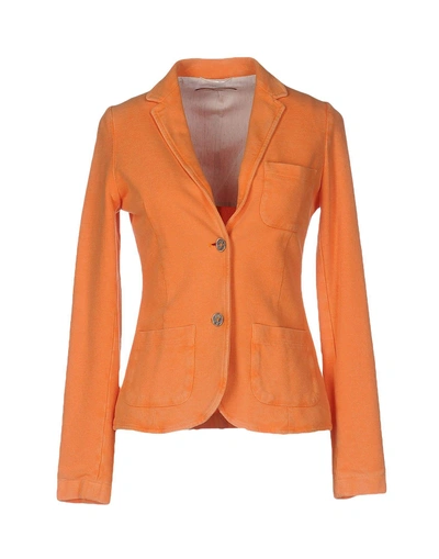 Shop Capobianco Blazer In Orange