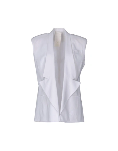 Shop Luxury Fashion Sartorial Jacket In White