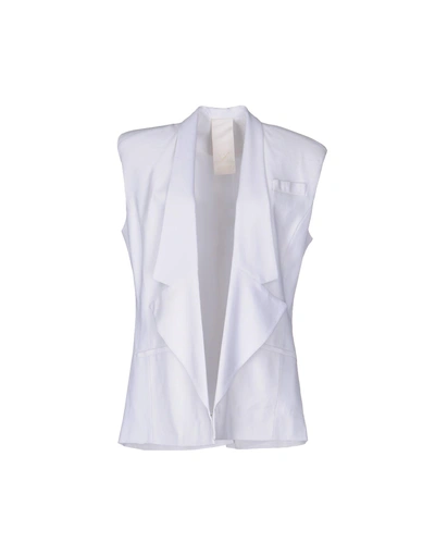 Shop Luxury Fashion Blazer In White