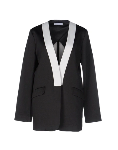 Shop Weili Zheng Blazer In Black