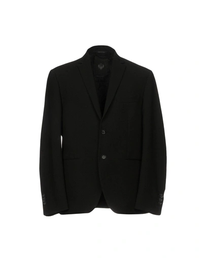 Shop Frankie Morello Suit Jackets In Black
