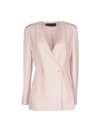 Shop Rodebjer Blazers In Light Pink