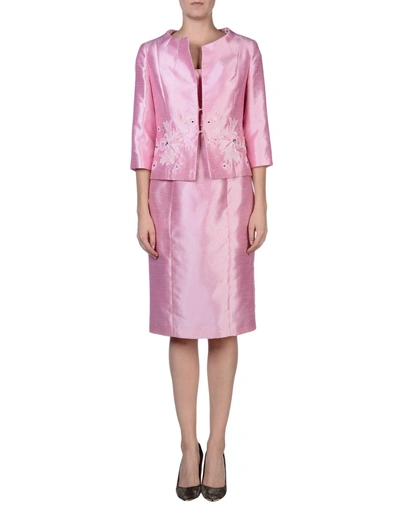 Shop Carlo Pignatelli Suit In Pink