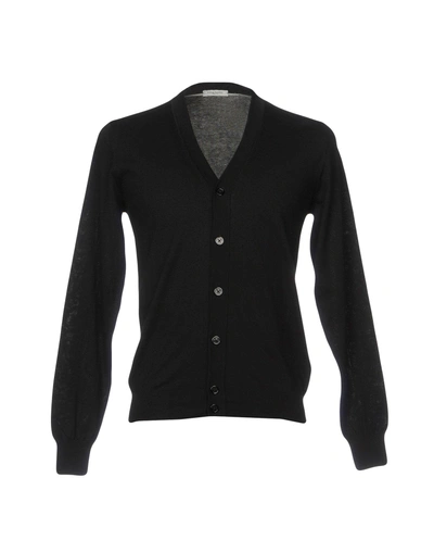 Shop Paolo Pecora Cardigans In Black