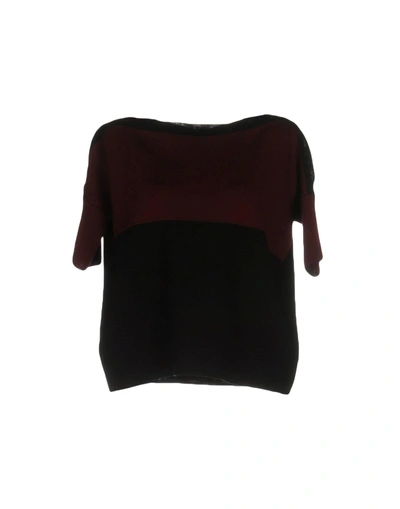 Shop Paolo Errico Sweater In Maroon