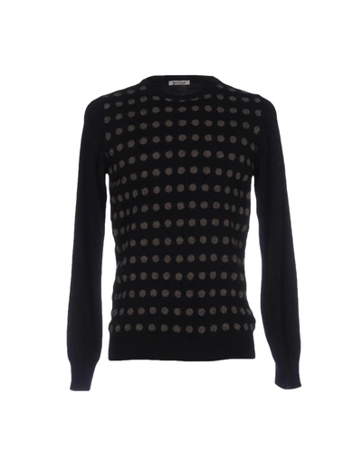 Shop Roda Man Sweater Black Size M Virgin Wool, Polyamide