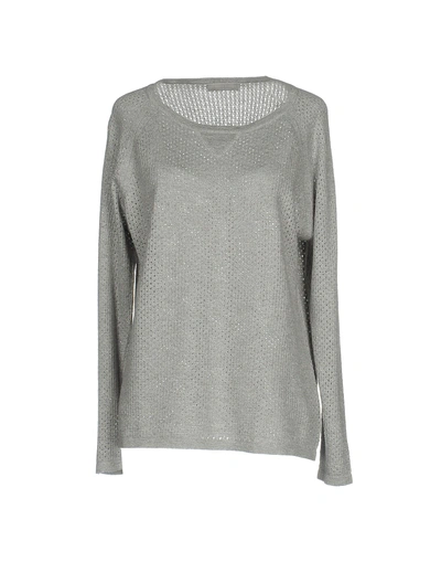 Shop Le Tricot Perugia Sweater In Grey
