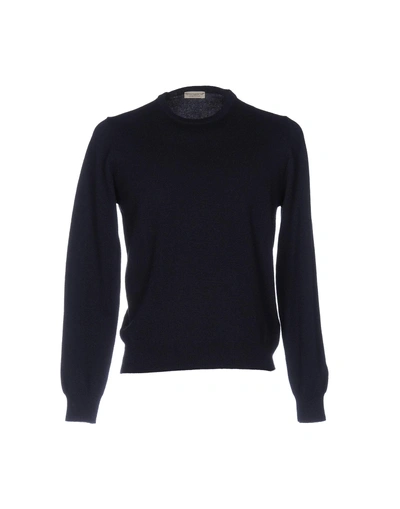 Shop Morgano Sweater In Dark Blue